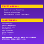 Handmade chocolates- Sweet crunch