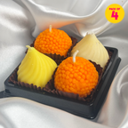 Handmade scented candles- Pack of 4 (Mix)