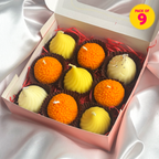 Handmade scented candles- Pack of 9